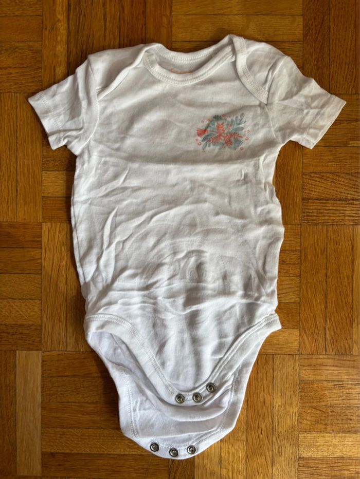Lot de 2 bodies Lupilu 6 mois neufs - photo numéro 2