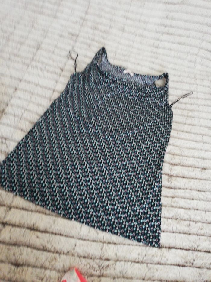 Débardeur vert violet