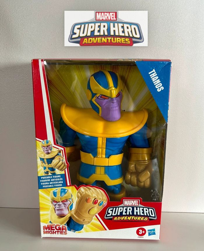 Avengers Marvel Super-Hero Adventures Figurine: Thanos ( Neuf sceller)