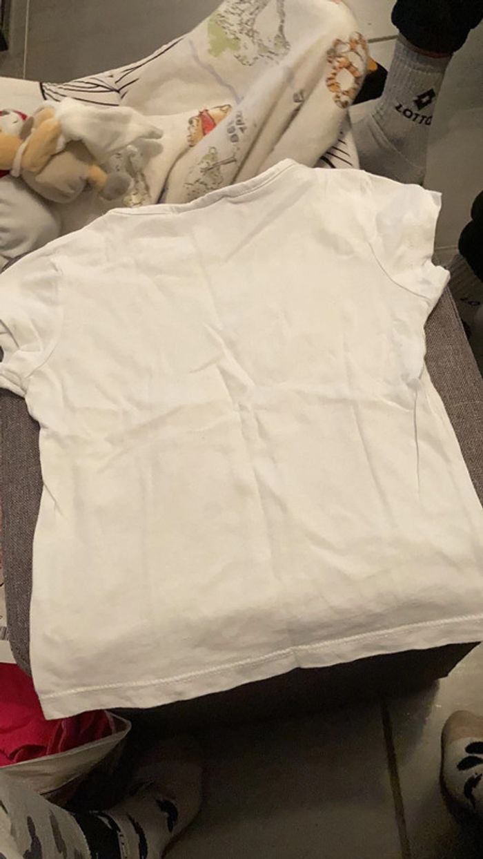 T shirt fille reine des neiges - photo numéro 3