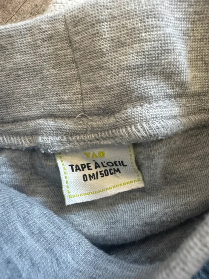Ensemble veste et pantalon bébé tape à l’œil naissance - photo numéro 3