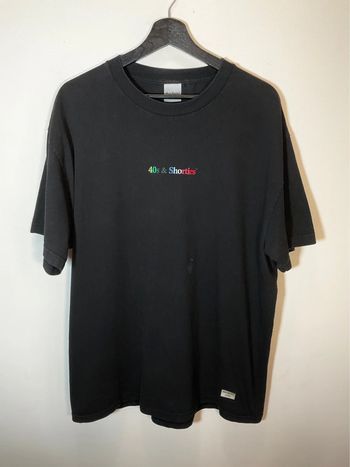 T-shirt noir pour homme 40’s & Shorties taille XL 401