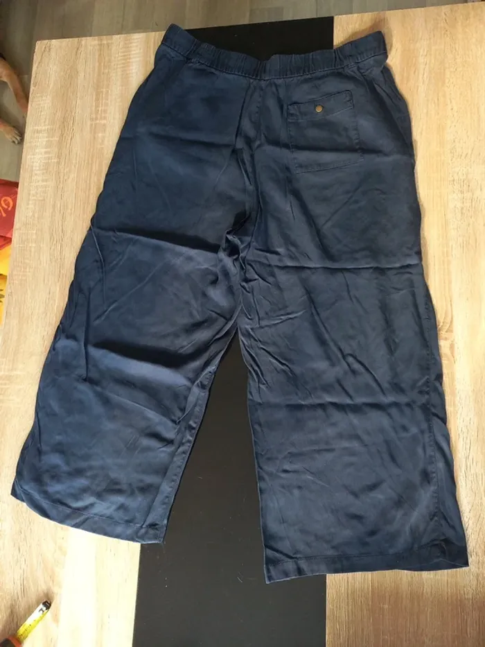 Pantalon en toile bleu marine L/XL - photo numéro 9