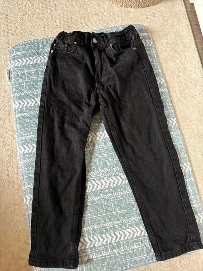 Pantalon jeans noir kiabi 6 ans