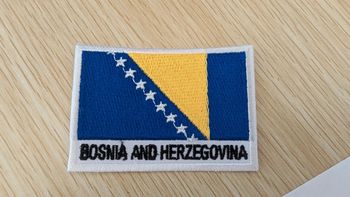 Drapeau écusson Bosnie-Herzégovine