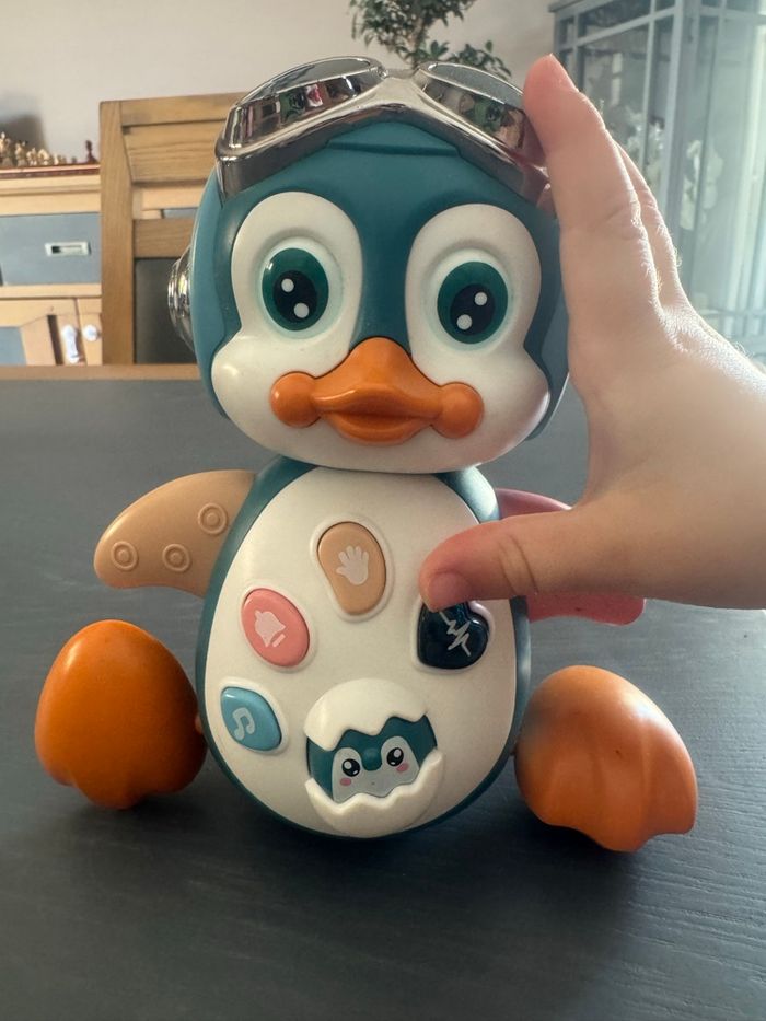 Robot Pingouin musical Moontoy - photo numéro 3