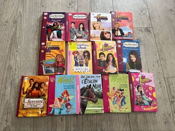 Lot de 13 livres la bibliothèque rose