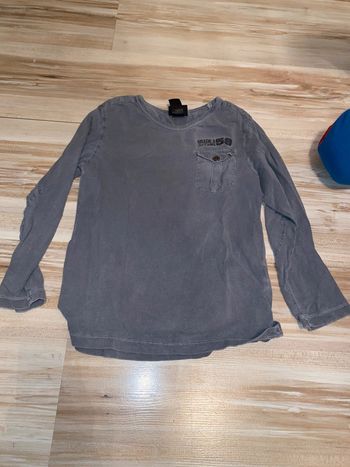 T-shirt polo manche longue