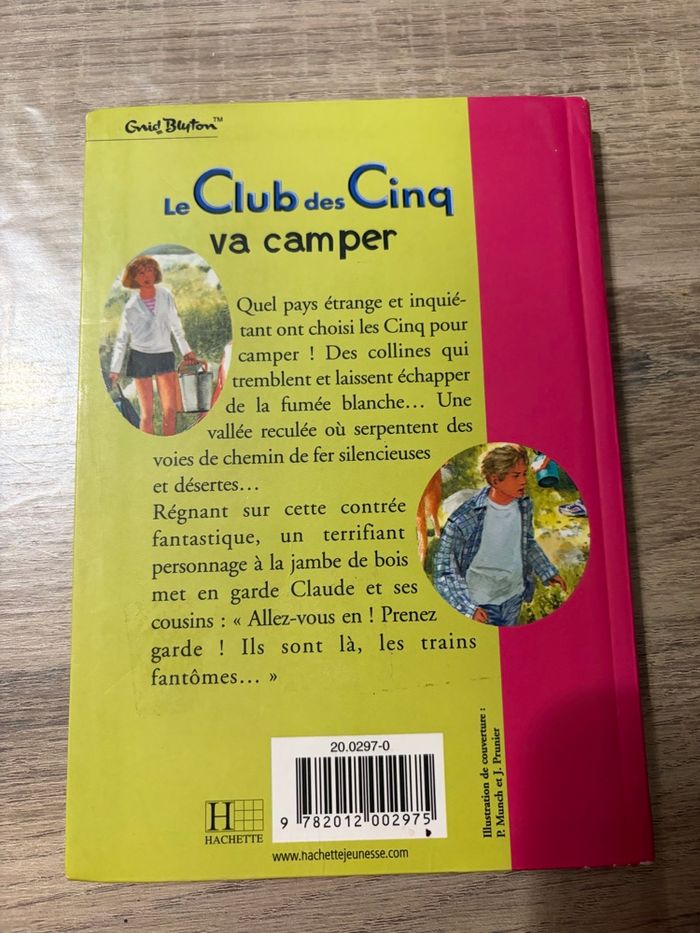 Livre Le Club des Cinq - photo numéro 2