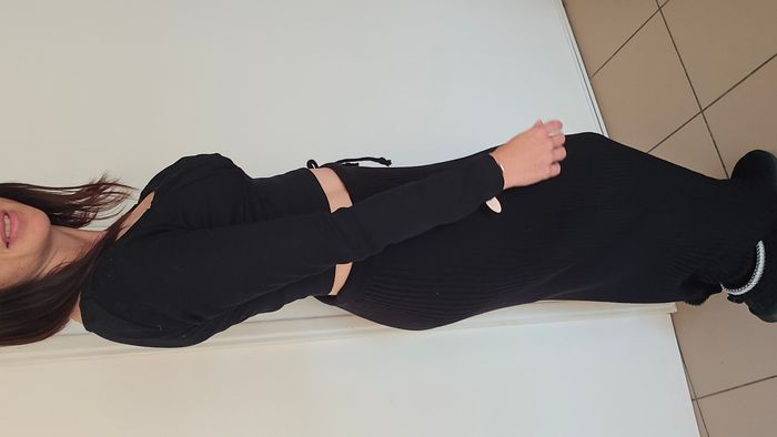Jupe longue noire taille 36 - photo numéro 2