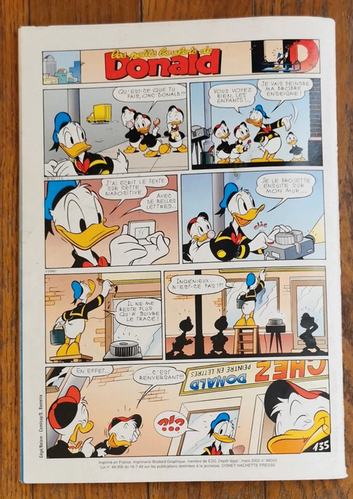 Ancien journal de mickey N°2493S poster createlier 2000 vintage - photo numéro 19