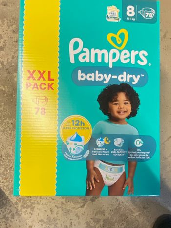 Pampers tille 8