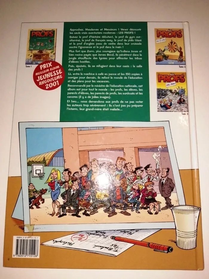 BD Les Profs tome 1 Interro surprise - photo numéro 2