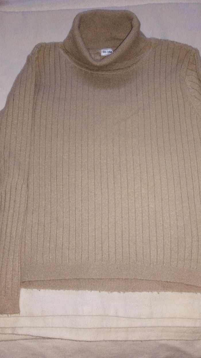 Pull léger col roulé