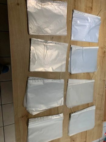 Lot 400 feuilles transparentes