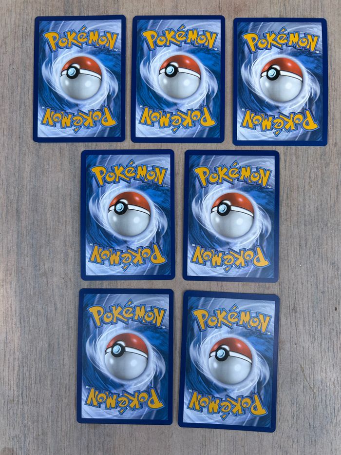 7 cartes Pokémon holographiques EV3.5 Série 151 - photo numéro 2