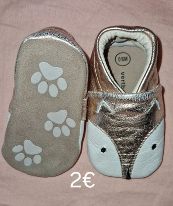 Chaussure 0/6 mois