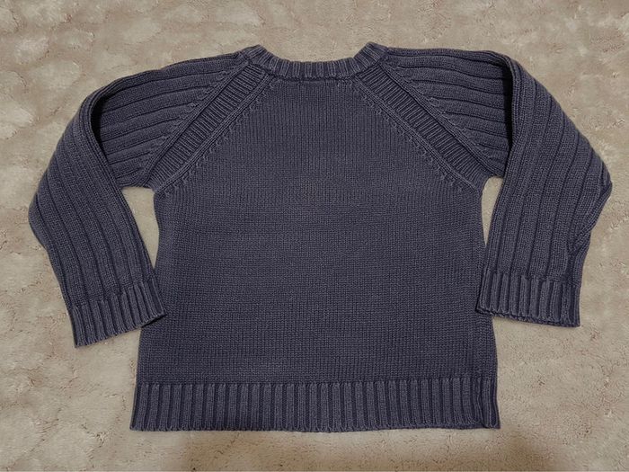 Pull en coton bleu - Texbasic - 5 ans - photo numéro 2