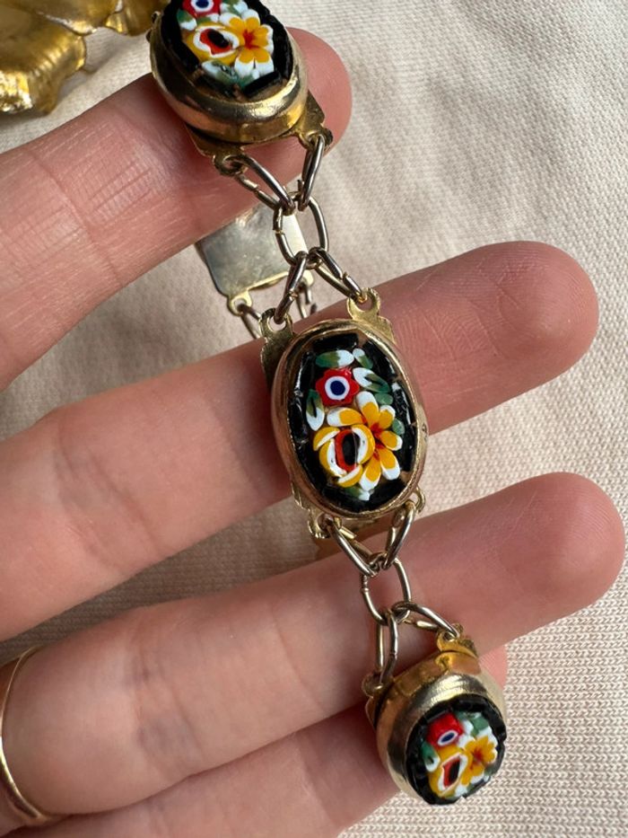 Bracelet en micro mosaïque italienne - photo numéro 3