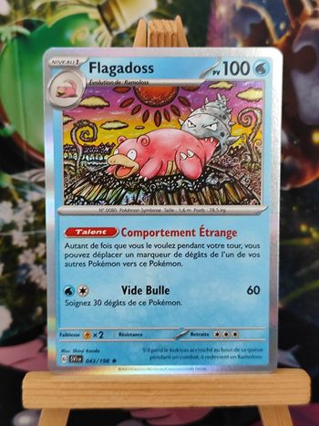 Flagadoss holo rare 43/198 écarlate et violet
