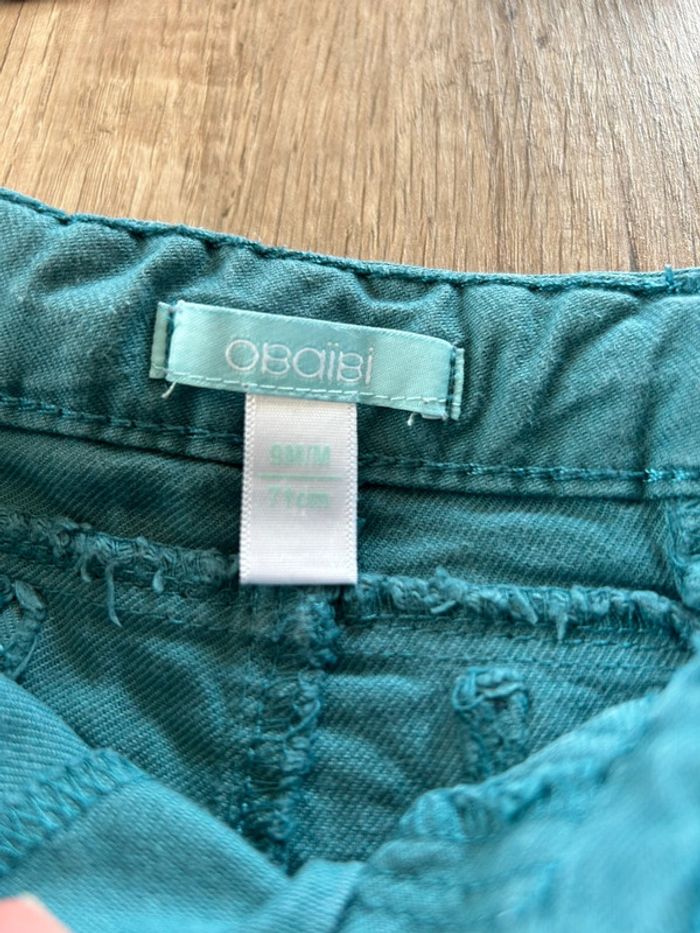 Ensemble jean t-shirt manches courtes 9 mois - photo numéro 6