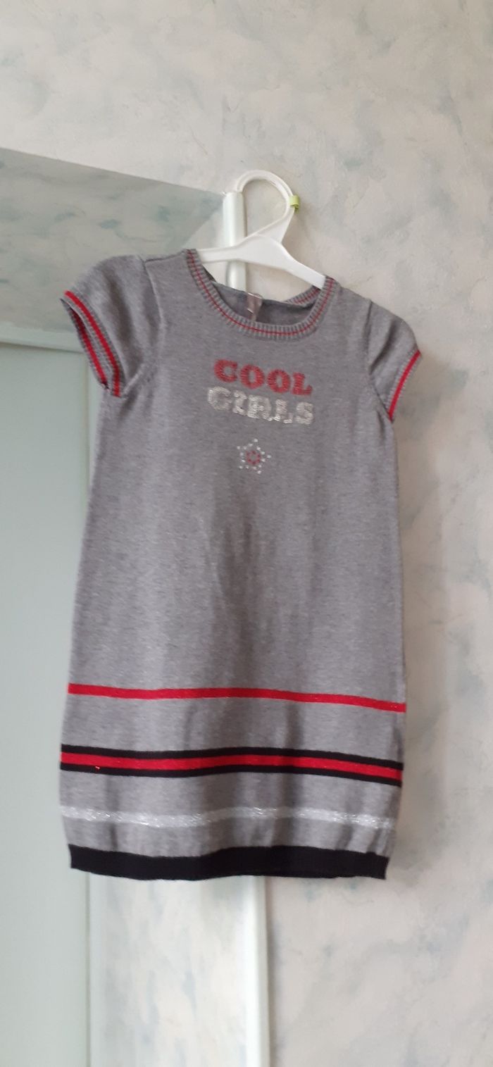 Robe en maille 5 ans