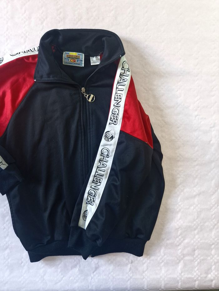 Veste zippé garçon  , vintage  , y2k ,  Challenger  ,  taille 12 ans - photo numéro 6