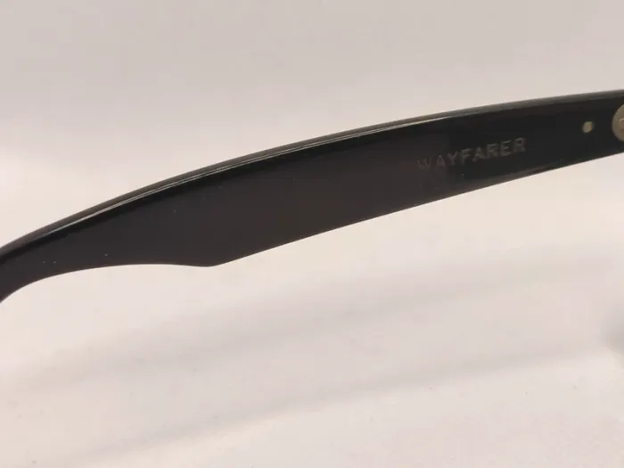 Lunettes Ray ban wayfarer street neat bleues fabriquées aux USA par Bausch e lomb - photo numéro 3