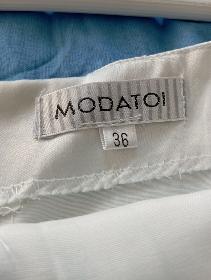 Robe blanche sans manches - photo numéro 5