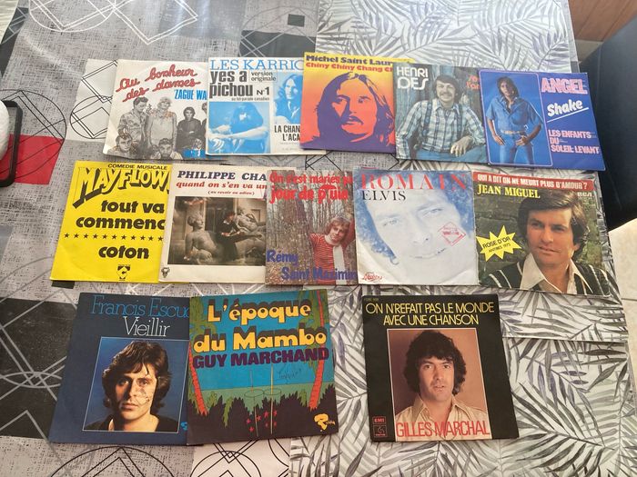 Lot vinyles 45t - photo numéro 6