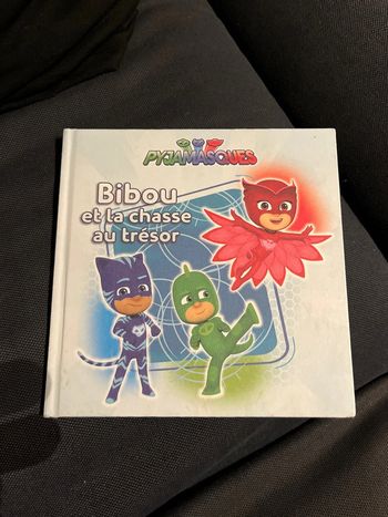 Livre pour enfants Burger King pyjamasques bibou et la chasse au trésor