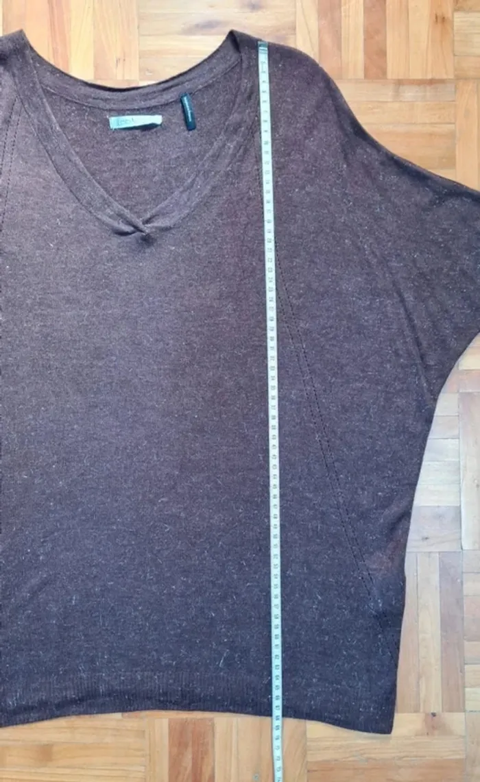 Top maille fibres dorée LBP T38/40 - photo numéro 13