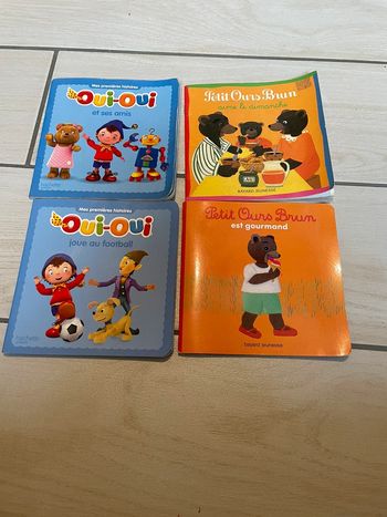 Livres petit ours brun oui-oui