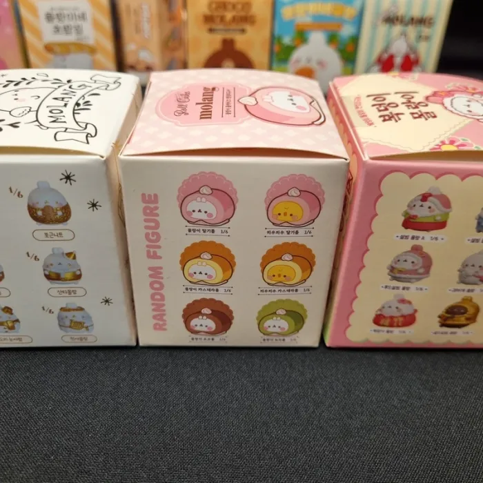 Lot de 5 Blind Box Molang de Corée du Sud - photo numéro 11