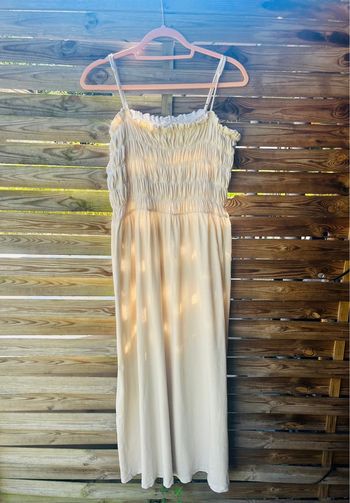 Robe longue smockée - Taille XL