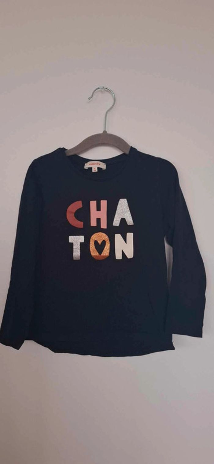 Tshirt longues manches - Catimini - 4 ans