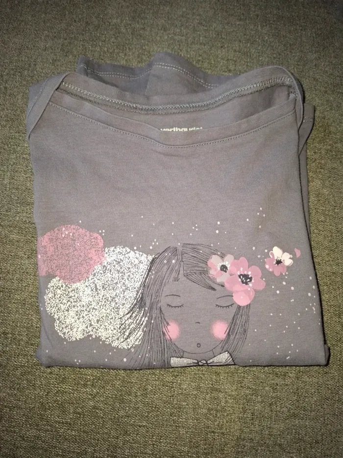 T-shirt manches longues Vertbaudet 8 ans - photo numéro 4