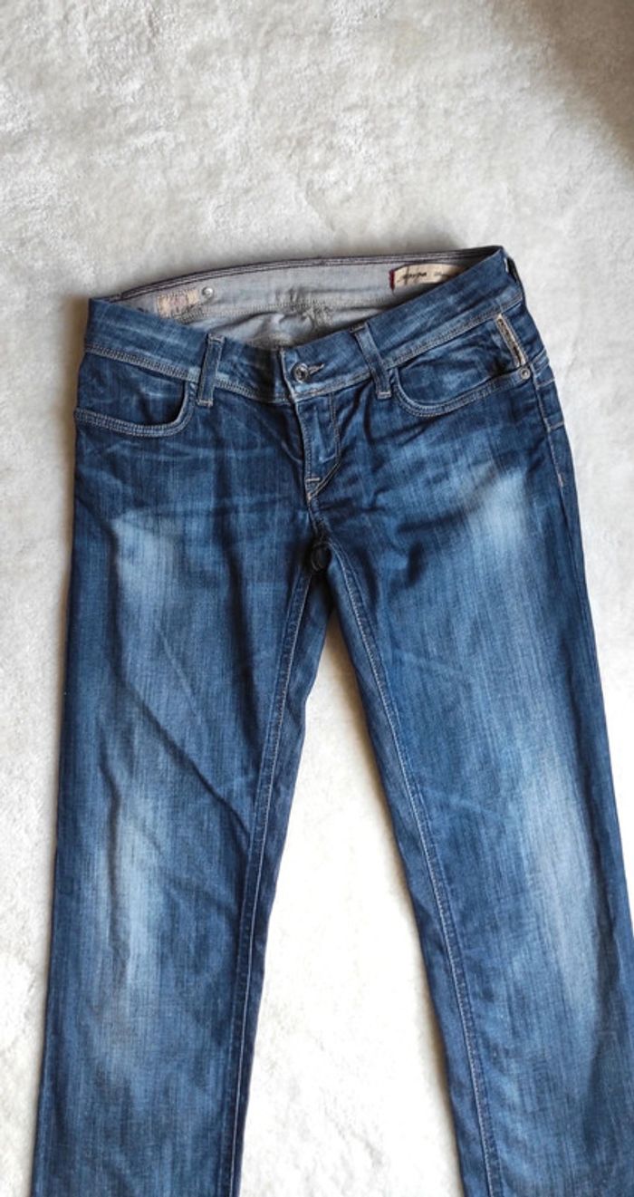 Jean Meltin Pot skinny fit taille basse W28 L32 coton élasthanne - photo numéro 3