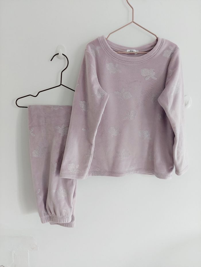 Pyjama d'hiver mauve Gémo - photo numéro 2