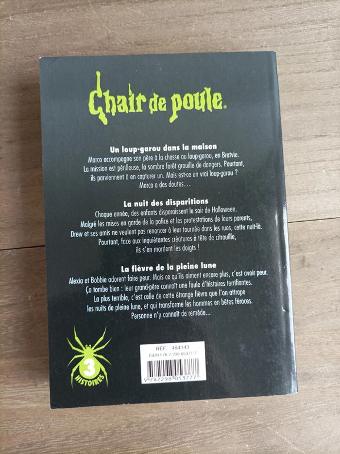 Livre enfant Chair de poule 3 Histoires - photo numéro 3