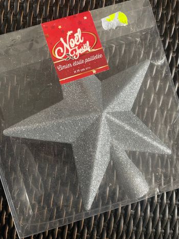 Cimier étoile pailleté