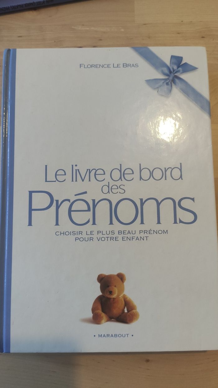 Livre de bord des prénoms de florence lebas