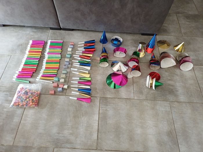 Lot d'accessoires pour faire la fête