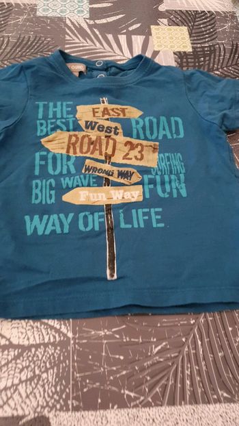 Teeshirt manches courtes