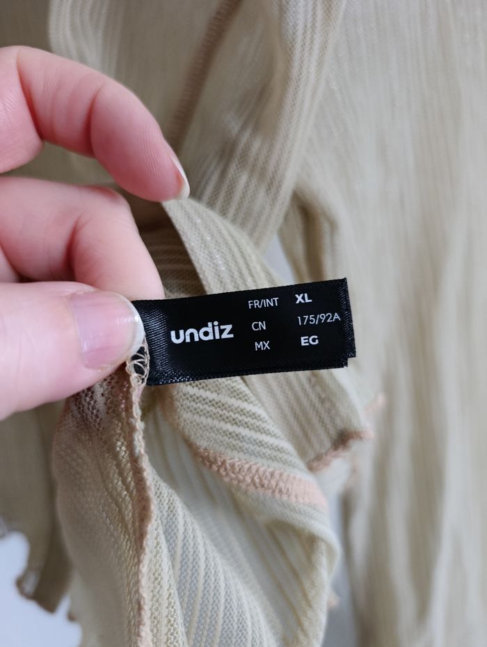 Chemise crop top mesh Y2K Undiz - photo numéro 6