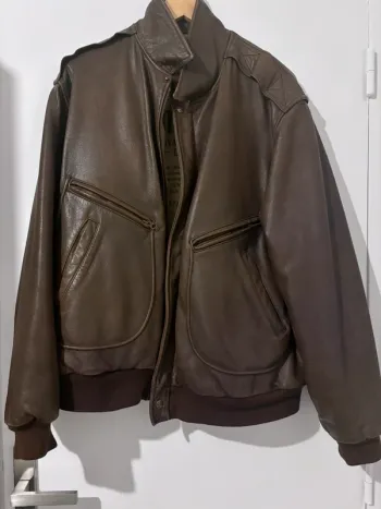 Blouson en cuir Chevignon