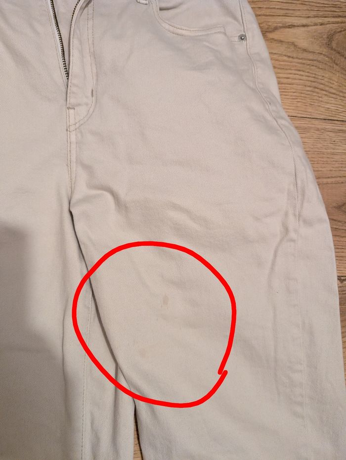 Jean levis high waisted mom crème w29l27 - photo numéro 7