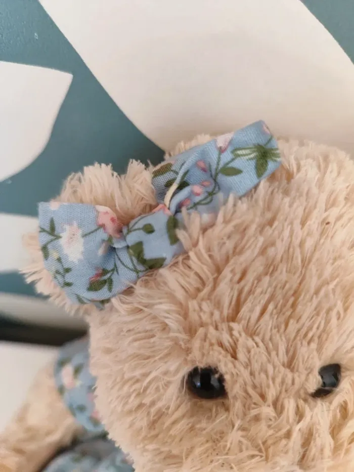 Peluche ours Louise mansen - photo numéro 3