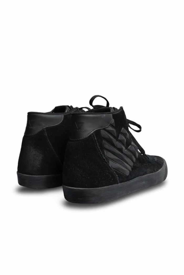Baskets montantes suede EA7 Emporio Armani high-top sneakers Size 44 - photo numéro 8
