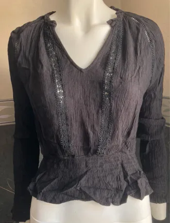 Blouse noir H&M